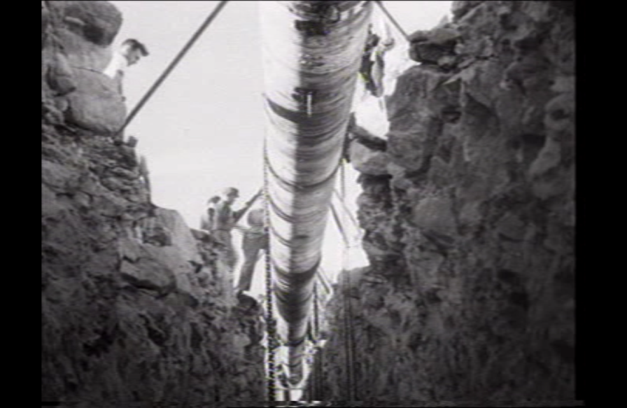 הנחת צינור מפעל הקישון