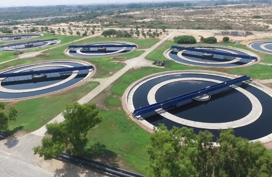 ביוראקטור מתקן טיהור שפכים שפד"ן