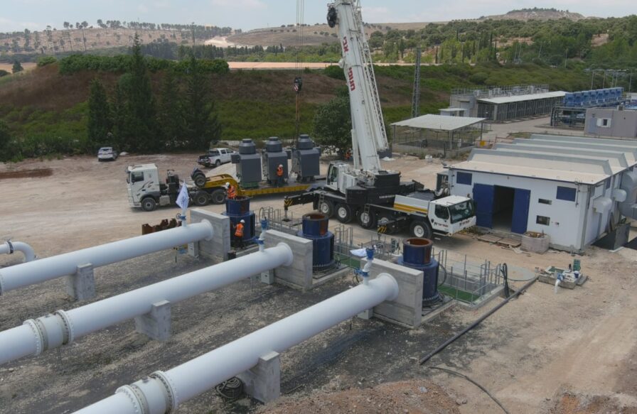 תחנת נטופה פרויקט הובלה מים צפונה